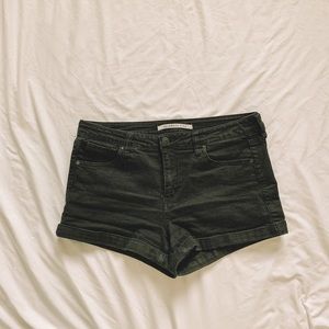 Celebrity Pink High-Waisted Black Cuff Shorts